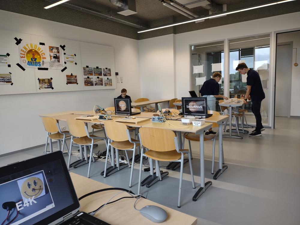 Demonstratie tijdens de Techniek Arnhem 2022